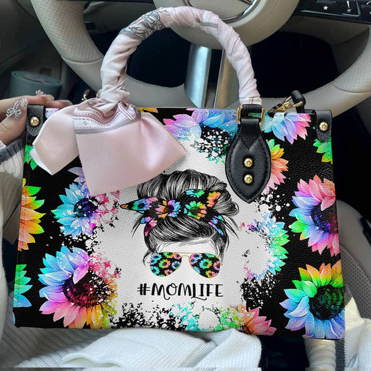 Leather Bag Gorgeous Sunflower Momlife
