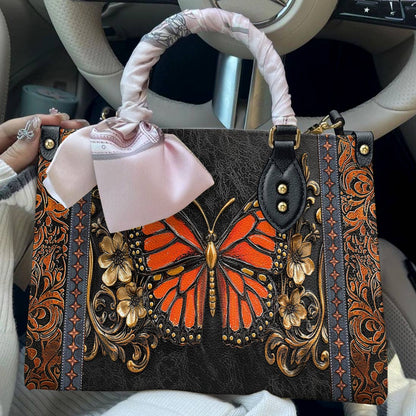 Butterfly Leather Bag Victorian Blaze