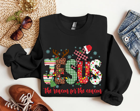 Jesus The Reason For The Season, Christmas T-shirt, Christmas For Gift, Sweatshirt Christmas, Christmas Gift