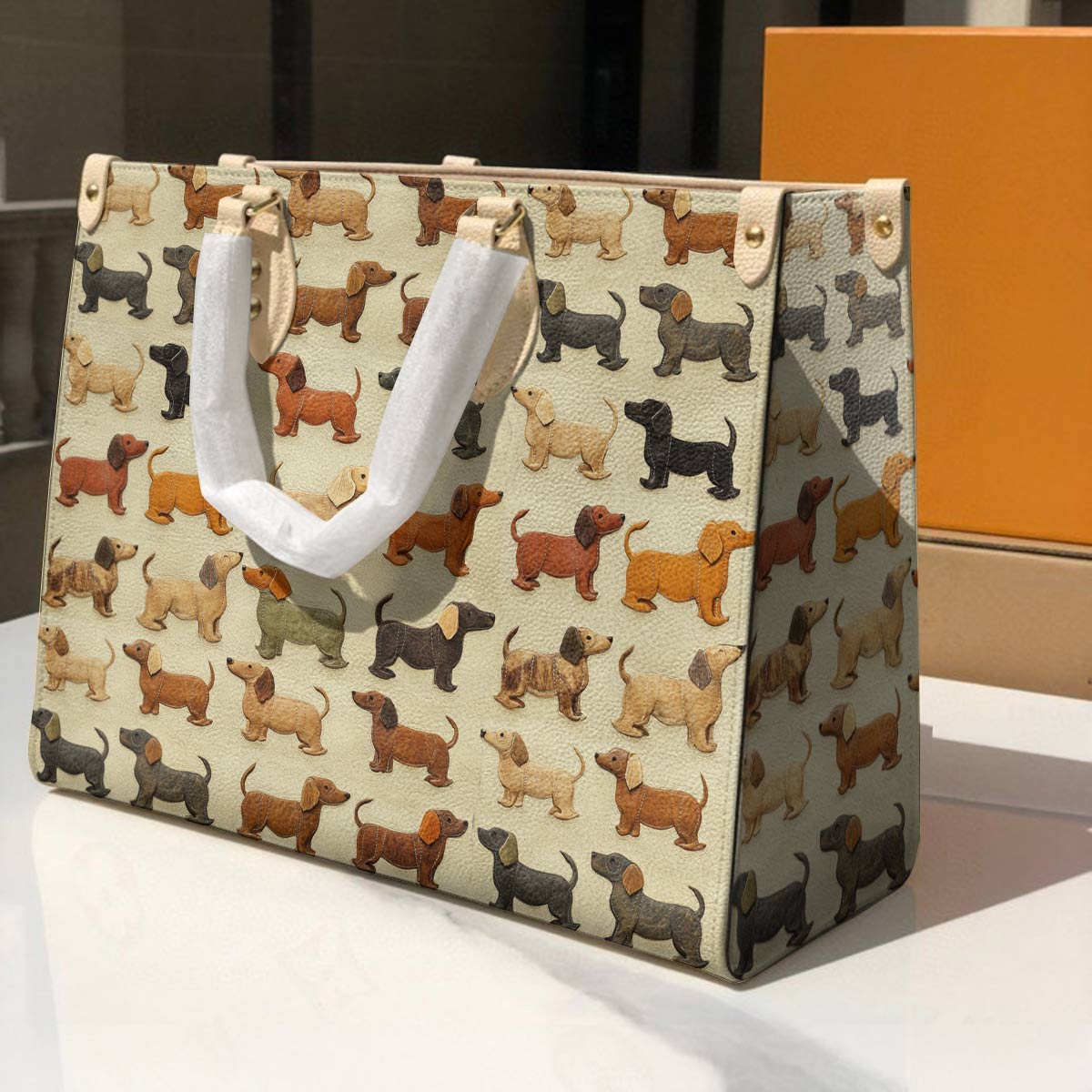 Leather Bag Dachshund Breed
