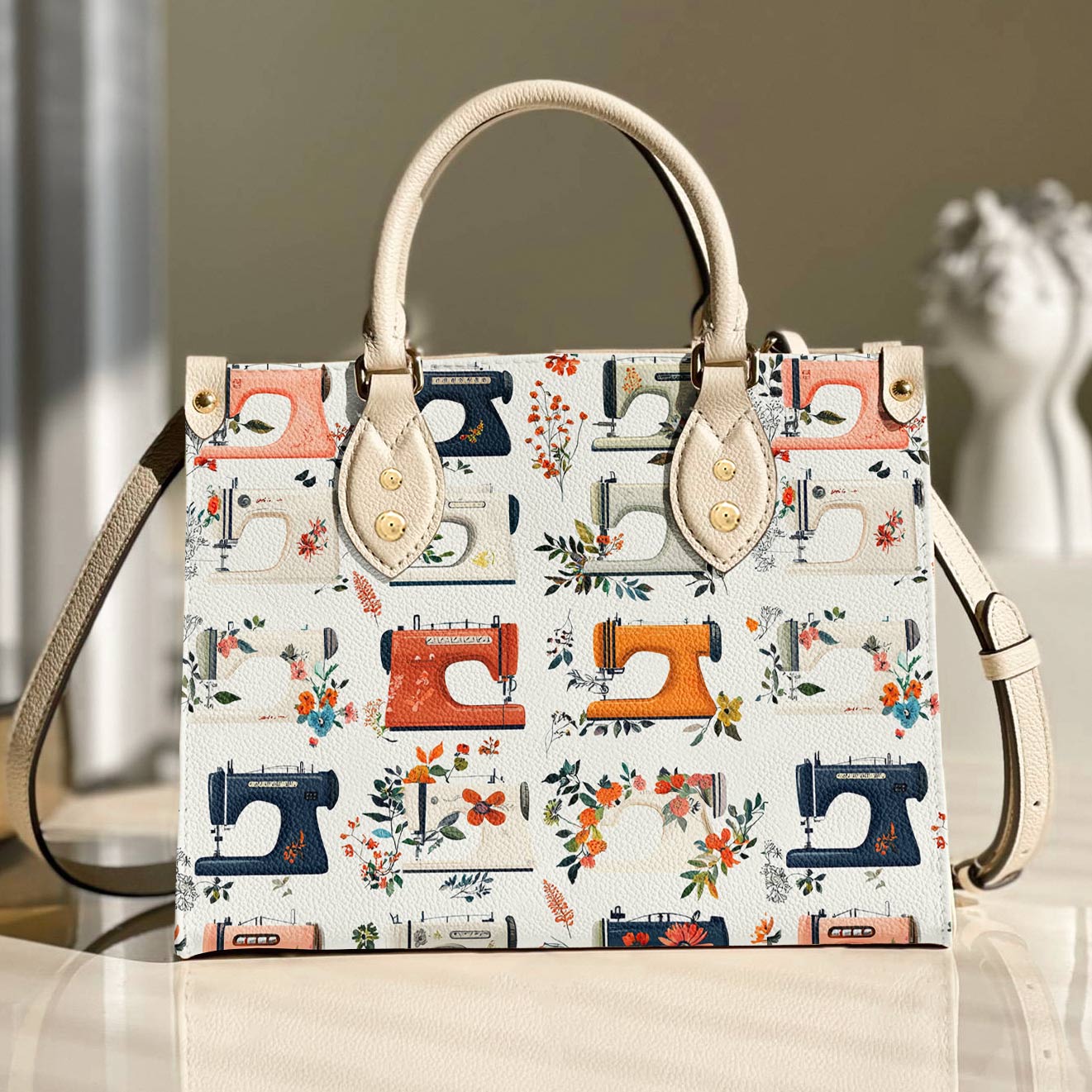 Leather Bag Autumn Stitch