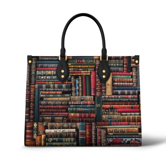 Leather Bag The Bookish Elegance