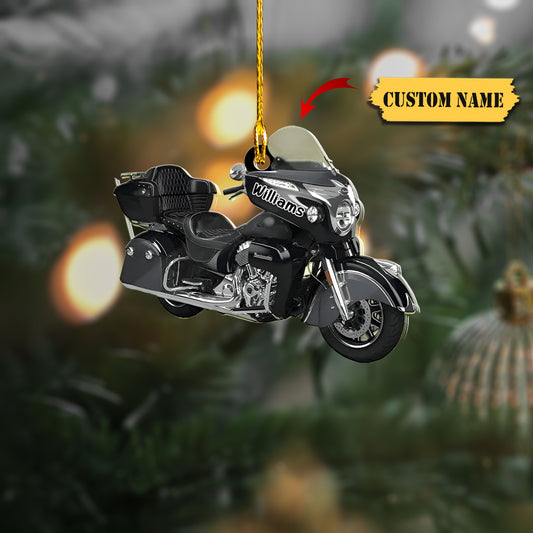 Grand Touring Motorcycle Ornament Personalized Ornament, Ornament Decoration, Ornament For Gift, Ornament Christmas