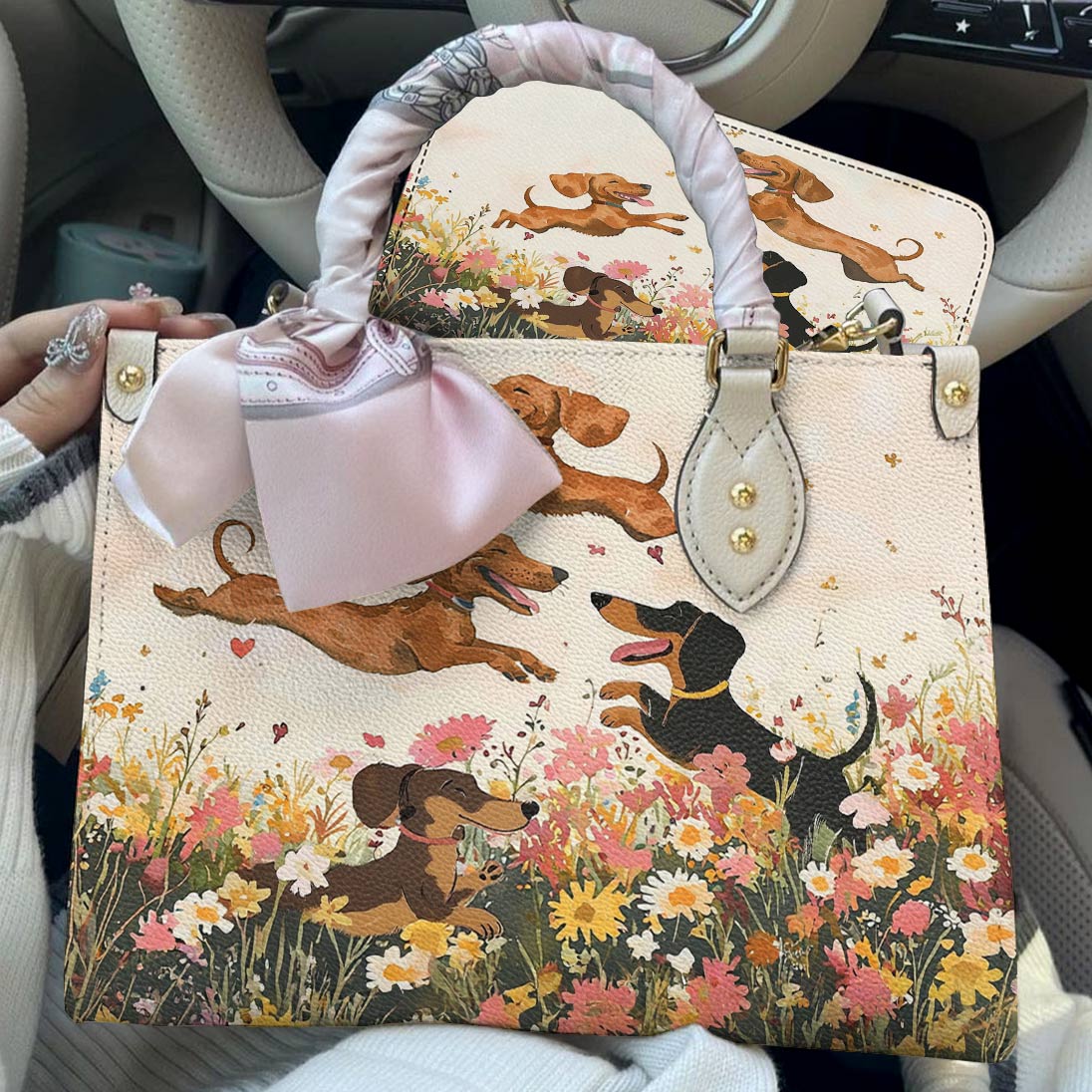 Leather Bag Springtime Sausage Parade