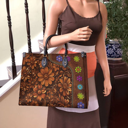 Leather Bag Hippie Soul Love