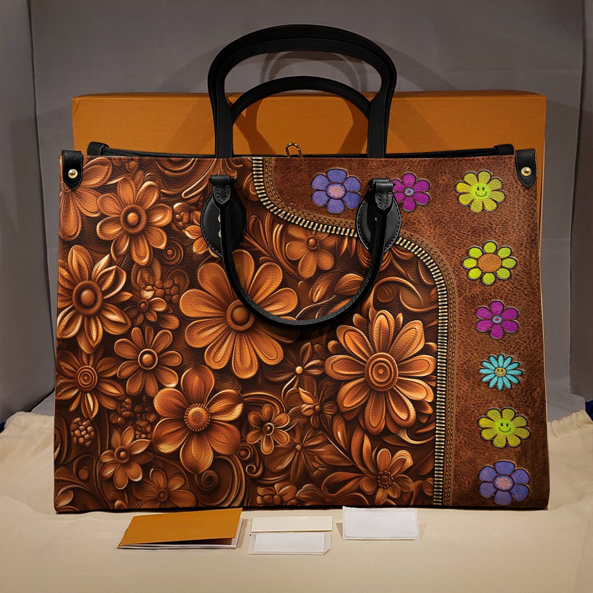 Leather Bag Hippie Soul Love
