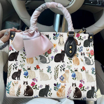 Leather Bag Whisker Wonderland