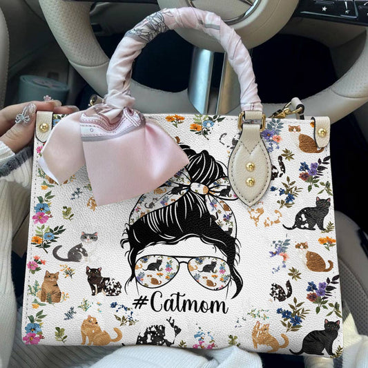 Leather Bag Catmom