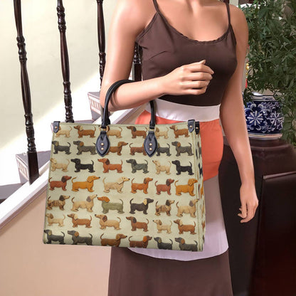 Leather Bag Dachshund Breed