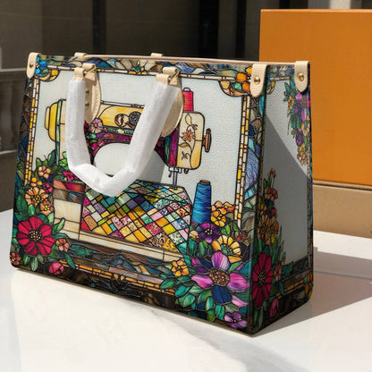 Leather Bag Quilt & Color