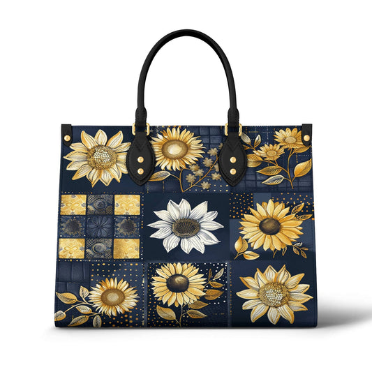 Leather Bag Classic Sunflower