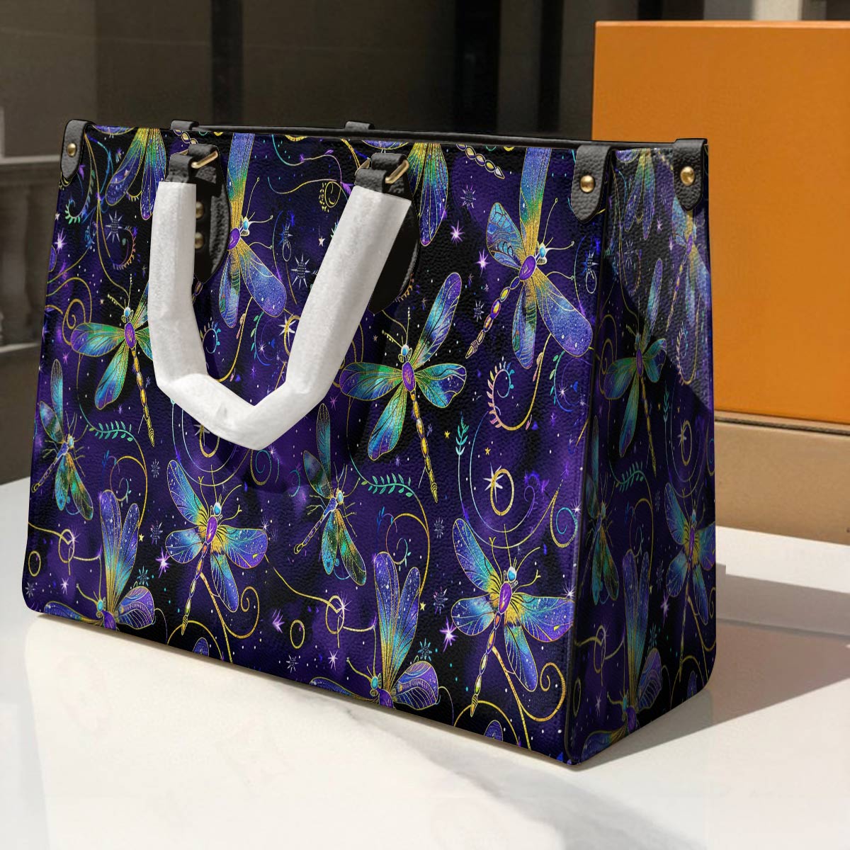 Dragonfly Leather Bag Mystic