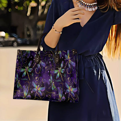 Dragonfly Leather Bag Mystic