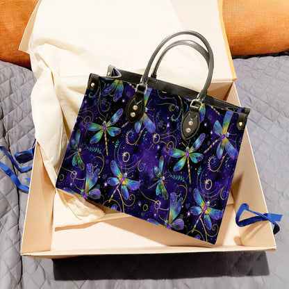 Dragonfly Leather Bag Mystic