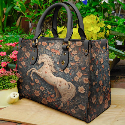 Horse Leather Bag Rustic Grace