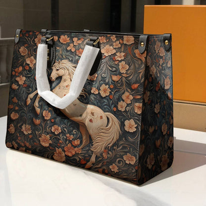 Horse Leather Bag Rustic Grace