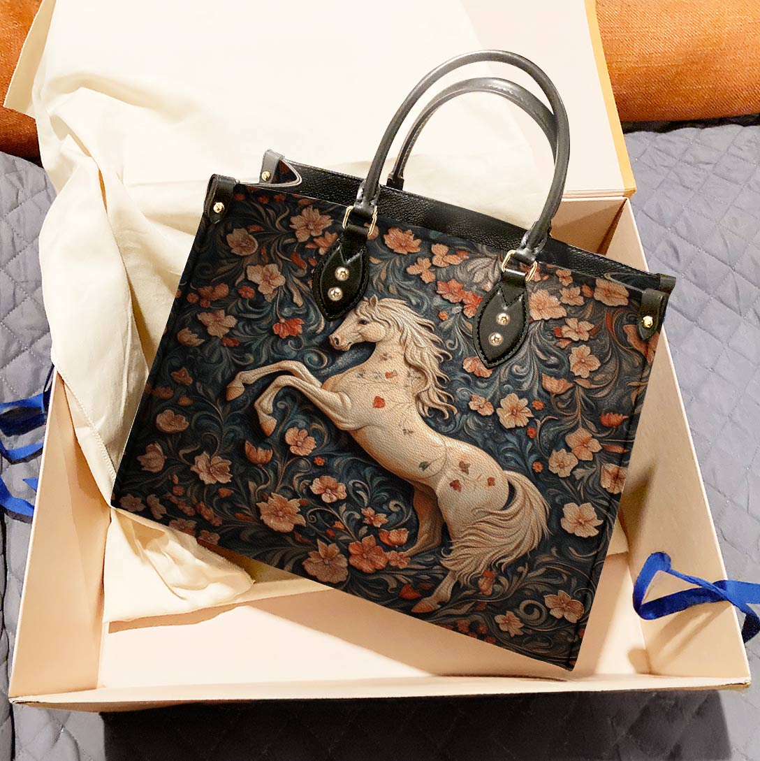 Horse Leather Bag Rustic Grace