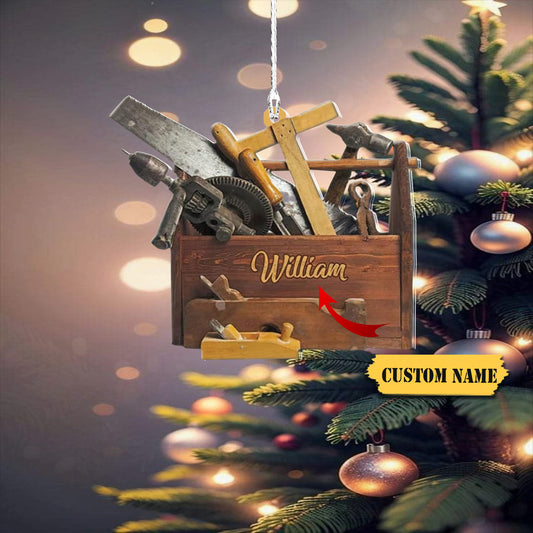 HomeDesign Personalized Arborist Ornaments, Arborist Ornament, Carpenter Ornaments Woodworking Woodworker Logger Lumberjacks Tree Climber Ornament, Arborist Gifts C, Ornament Decoration, Ornament For Gift, Ornament Christmas