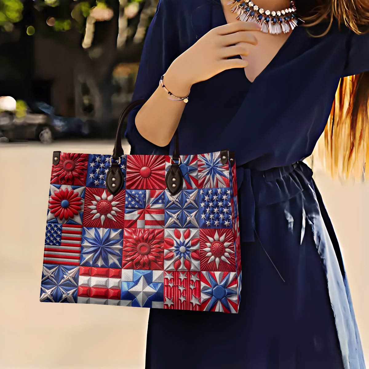 Leather Bag Sunshine American