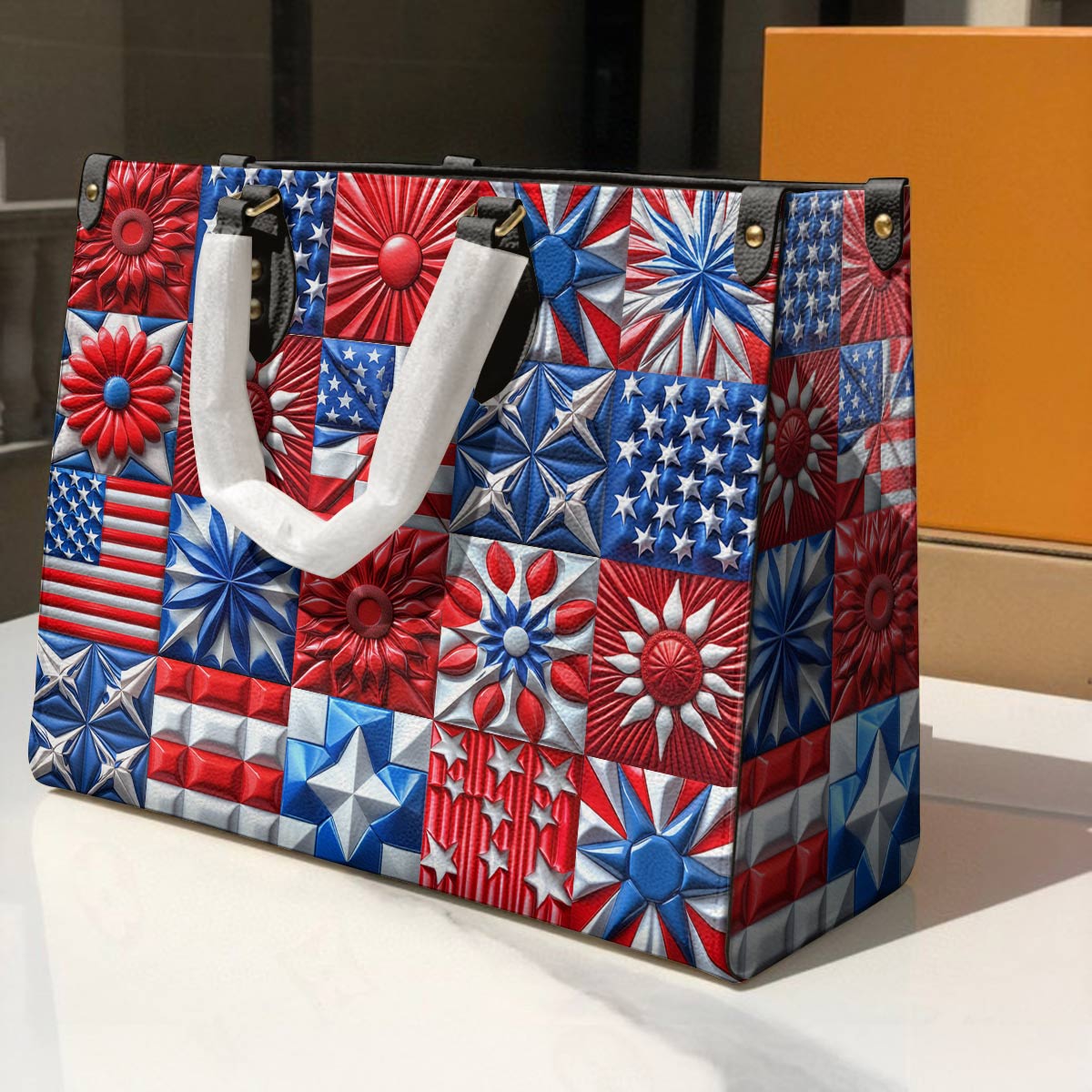 Leather Bag Sunshine American
