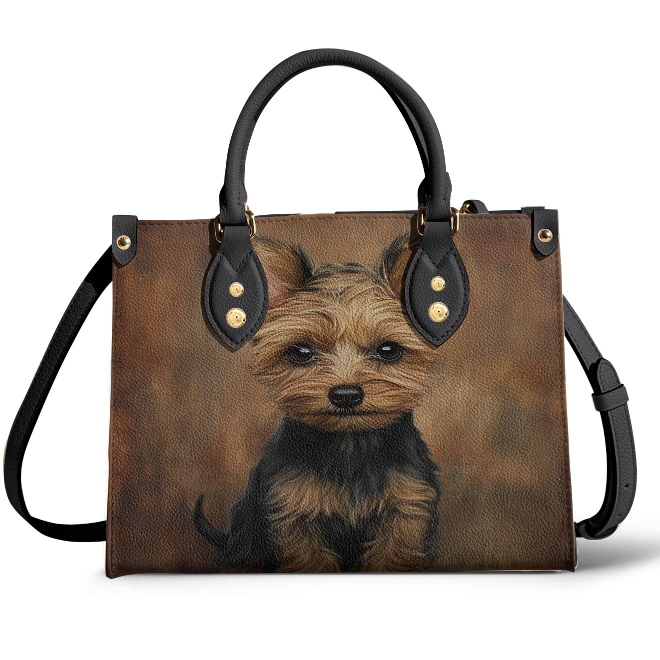 Yorkie Leather Bag My Soul