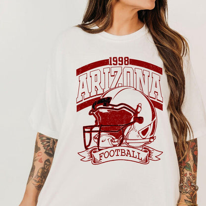 Vintage 90s Style Arizona Football Sweatshirt, Game Day Shirt, Arizona Team Football Shirt, Sunday Arizona, Sport Shirt, Arizona Football