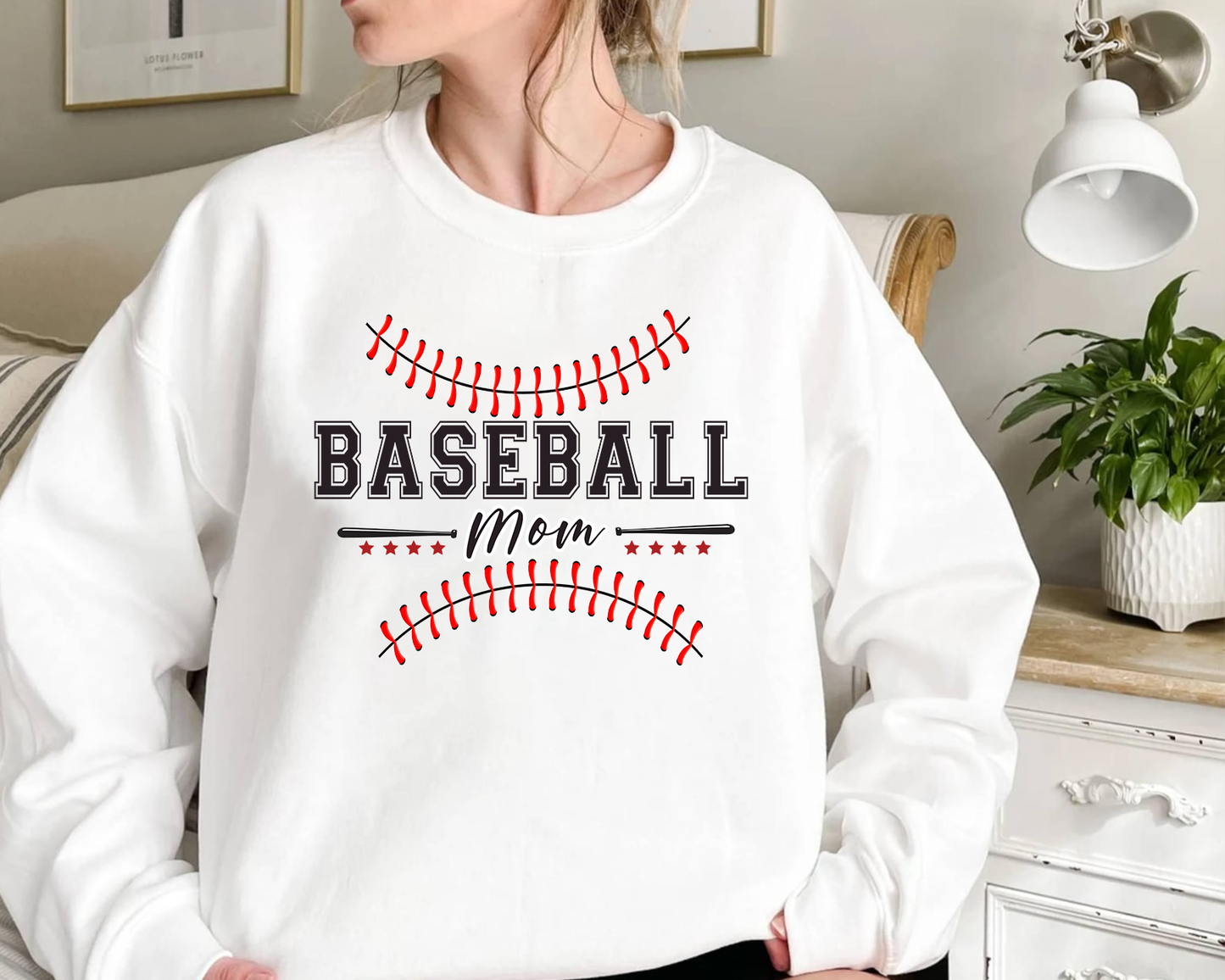 Personalized Baseball Mom Sweatshirt with Kids names, Baseball Hoodie For Women, Sports Mom Shirt, Mothers Day Gift