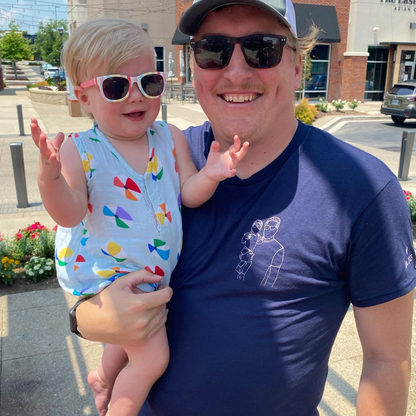 Personalized Dad Sweatshirt With Picture, Custom Embroidered Portrait from Photo Hoodie, Dad Portrait, Dad Sweatshirt