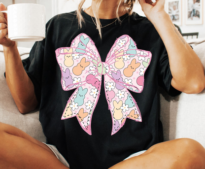 Easter Coquette Bow Shirt, Cute Coquette Sweatshirt, Happy Easter shirt