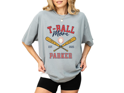T-Ball Mom Shirt TBall Mom Shirt TBall Mama Shirt Teeball Mom Baseball Mom Shirt Baseball Mama Shirt Custom Baseball Mom Gift Baseball Shirt