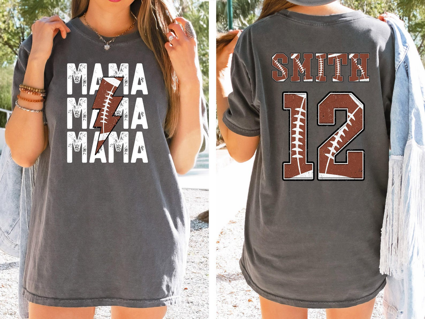 Football Mama Shirt, Custom Football Mom Shirt, Football Mom Tee, Football Game Day, Football Fan shirt, Football Season