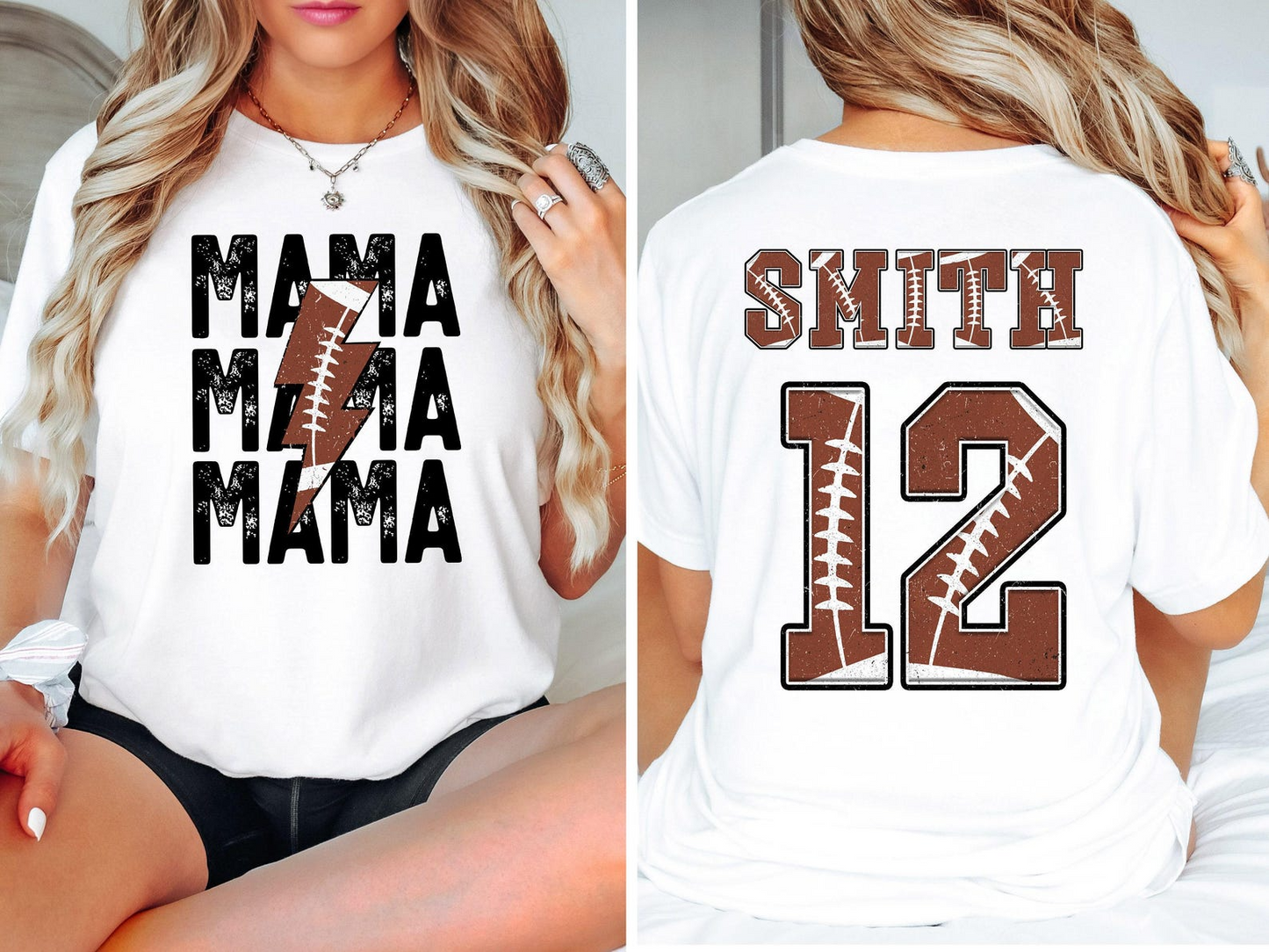 Football Mama Shirt, Custom Football Mom Shirt, Football Mom Tee, Football Game Day, Football Fan shirt, Football Season