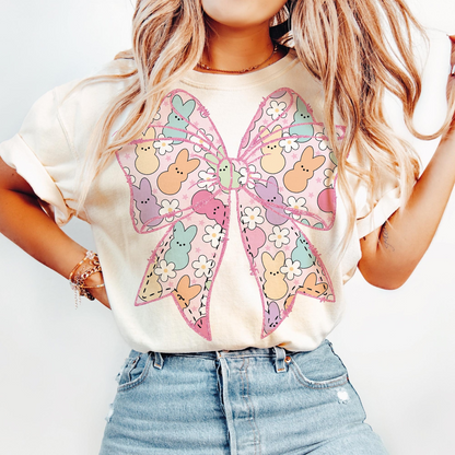 Easter Coquette Bow Shirt, Cute Coquette Sweatshirt, Happy Easter shirt