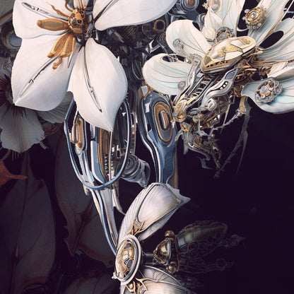 Skull Canvas Print, Boho Style Canvas Art, Sugar Skull Canvas Home Decor, Gothic Canvas Wall Art, Halloween Skull Decor