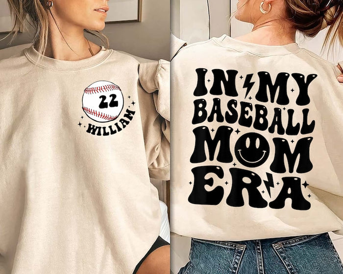 In My Baseball Mama Era Shirt, Baseball Mom Shirt, Baseball Mama Shirt, Baseball Lover, Game Day, Mom Shirt, Sport Mom Shirt, Gift For Mom