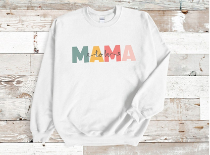 Mama sweatshirt gepersonaliseerd | Cadeau voor mama | Moederdagcadeau | Geboortecadeau | Moeder Sweatshirt | Moeder Sweatshirt |
