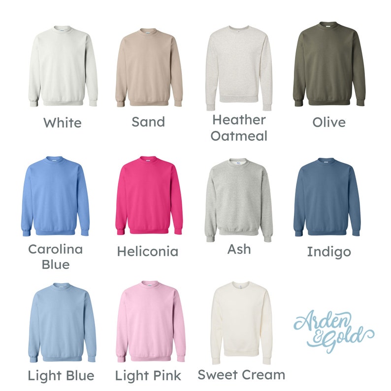 Progress Over Perfection Embroidered Gemma Crewneck Sweatshirt | Cozy Teacher Crewneck | Teacher Gift | Teach Sweatshirt