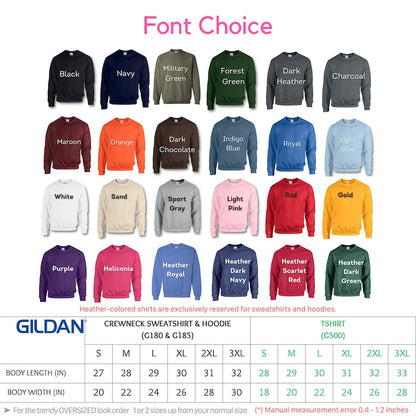 Custom Embroidered Mama Grandma Gigi or Any Text on Neckline Sweatshirt, Names on Sleeve,Personalized Gift for Mom Mother Momma Nana Sweater