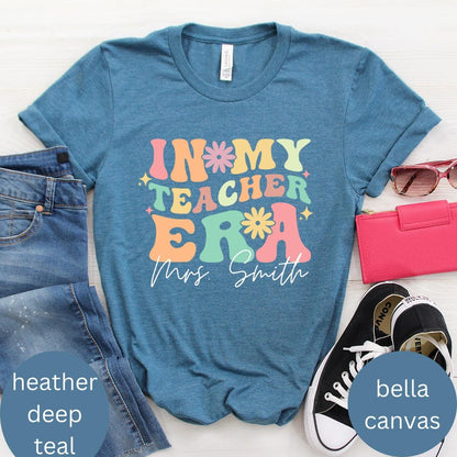 Custom Teacher Back to School Sweatshirt, In My Teacher Era Shirt, Teacher Appreciation Gift, Preschool Teacher Shirt, Gift for Teachers