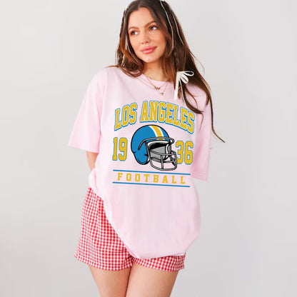 Los Angeles Football Vintage Style Sweatshirt, Los Angeles Fan Crewneck, Los Angeles Football Shirt, Los Angeles Gift, Game Day Shirt