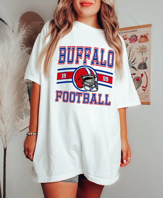 Buffalo Football Shirt, Buffalo Fan Vintage Style Football Sweatshirt, Game Day Shirt, New York Sweatshirt, Buffalo Football Fan Shirt