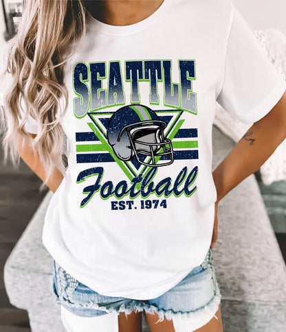 Seattle Football Sweatshirt, Trendy Seattle Football Fan Gifts Shirt, Seattle Game Day Shirts, Trendy Sea Hawk Sweatshirt, Seattle Team
