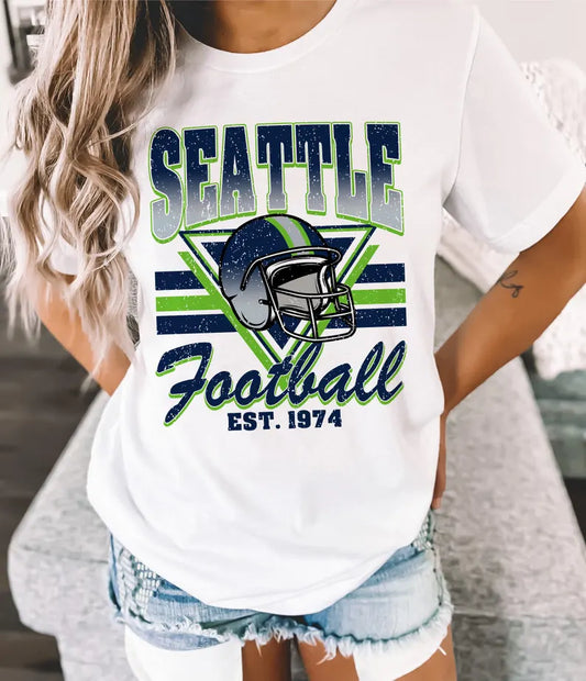 Seattle Football Sweatshirt, Trendy Seattle Football Fan Gifts Shirt, Seattle Game Day Shirts, Trendy Sea Hawk Sweatshirt, Seattle Team