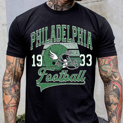 Philadelphia Football Vintage Style Sweatshirt, Philadelphia Football Shirt, Sunday Football Shirt, Philadelphia Retro Crewneck, Game Day