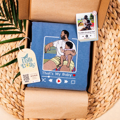 Go dtí an Ghealach Agus Ar Ais Geansaí nó Cochaillín, Bronntanais Lánúin Bróidnithe Pearsanta