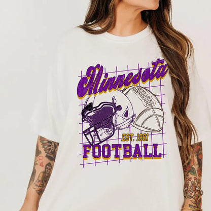 Minnesota Shirt For Him, Vintage Minnesota Football Sweatshirt, Minnesota Football Retro Gift, Minnesota Gift For Her, Minnesota Team