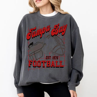 Tampa Bay Football Shirt For Him, Vintage Tampa Bay Sweatshirt, Tampa Bay Football Retro Gift, Tampa Bay Gift For Her, Tampa Bay Team