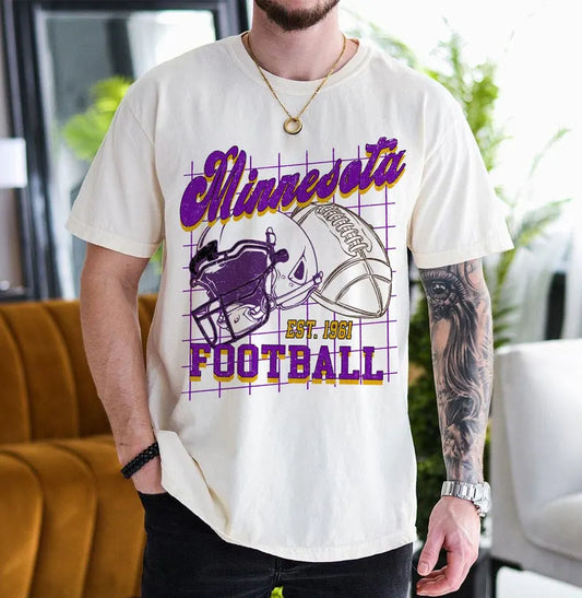 Minnesota Shirt For Him, Vintage Minnesota Football Sweatshirt, Minnesota Football Retro Gift, Minnesota Gift For Her, Minnesota Team