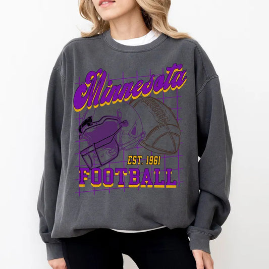 Minnesota Shirt For Him, Vintage Minnesota Football Sweatshirt, Minnesota Football Retro Gift, Minnesota Gift For Her, Minnesota Team