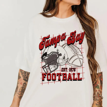 Tampa Bay Football Shirt For Him, Vintage Tampa Bay Sweatshirt, Tampa Bay Football Retro Gift, Tampa Bay Gift For Her, Tampa Bay Team